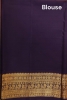 Pure Handloom Double Checks Kanjeevaram Silk Saree